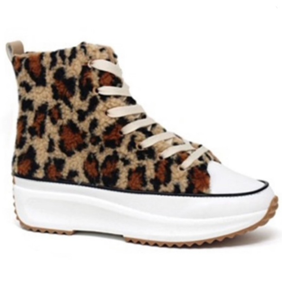 🐆Cheetah Print 🐆 Platform Sneaker - Picture 1 of 5